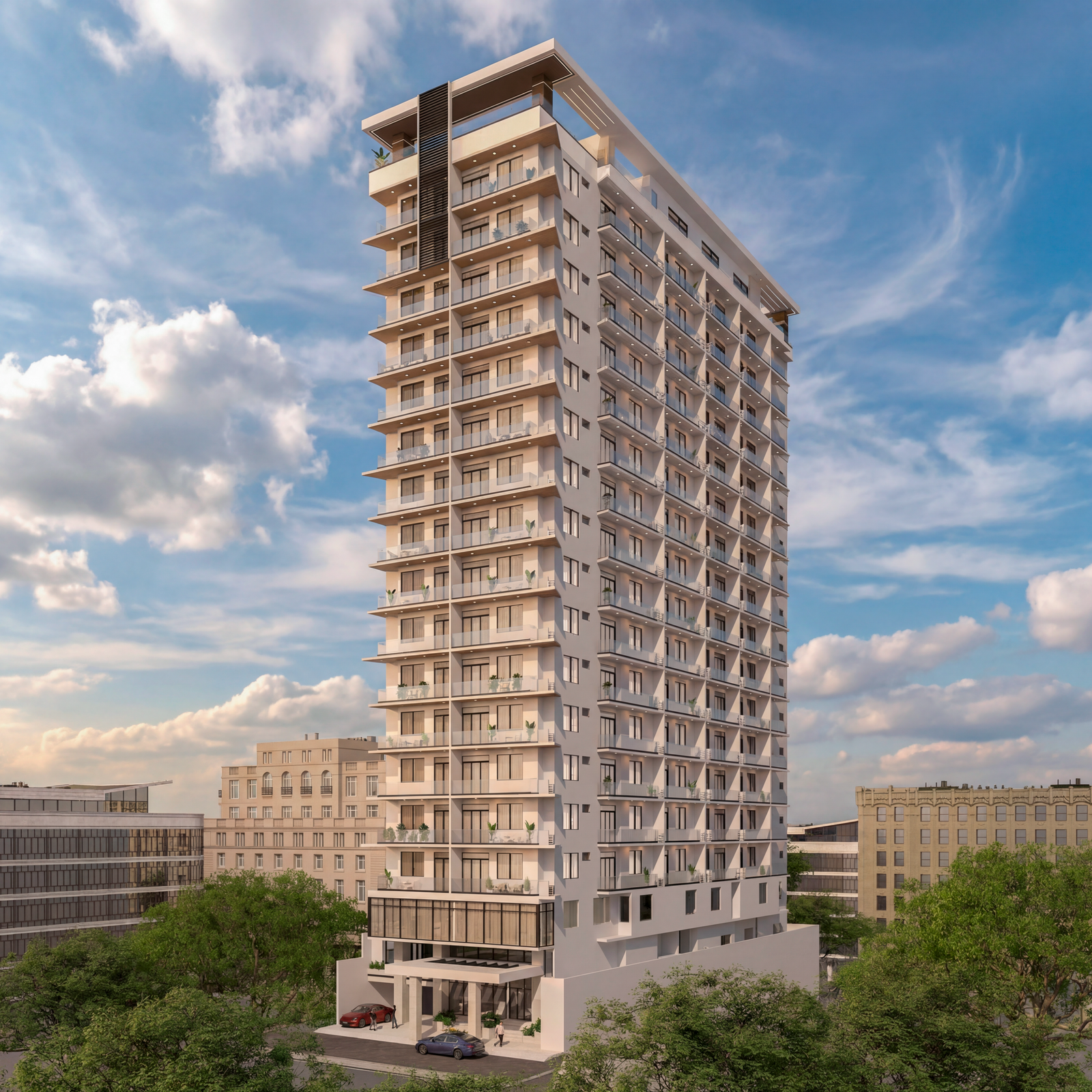 Edificio residencial de gran altura